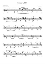 Domenico Scarlatti - Sonata (for guitar)