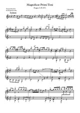 Johann Pachelbel - Magnificat Primi Toni (Fugen I)
